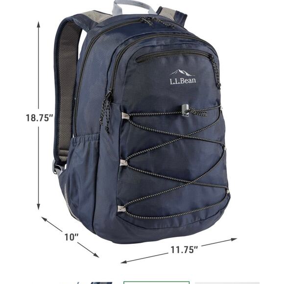 L.L.Bean Comfort Carry Laptop Pack, 30L Yellow Retail $89 - Picture 10 of 10
